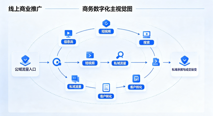 天峨县线上商业推广怎么做？全域流量闭环搭建与低成本转化实战指南